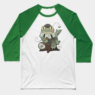 Croak Folk Baseball T-Shirt